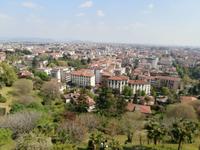 Blick auf Bergamo