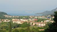 Blick von unserem Hotel Poiano auf Garda