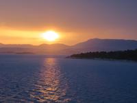 0156 Kreuzfahrt AIDAvita - Adria -Sonnenuntergang vor Korfu