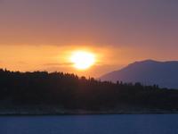 0158 Kreuzfahrt AIDAvita - Adria -Sonnenuntergang vor Korfu