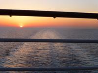 erster Sonnenuntergang