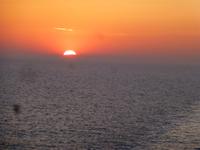 erster Sonnenuntergang