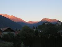 Alpenglühen in Sterzing