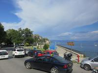 Unterwegs auf Korfu - Blick zur Neuen Festung