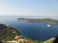 Blick auf die Insel Lokrum