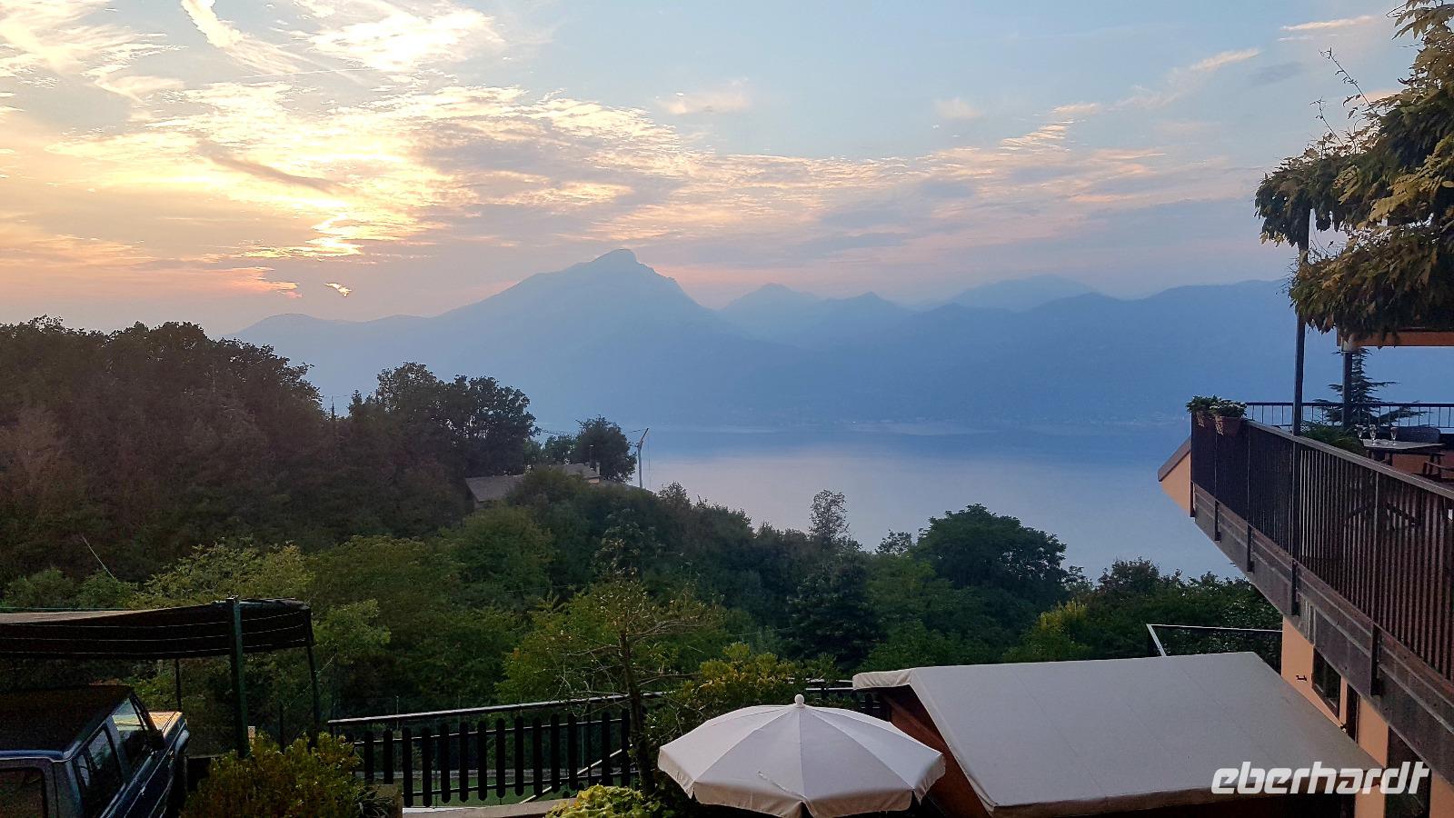 Sonnenuntergang am Gardasee 