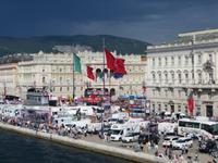 Der Giro d'Italia endet in Triest