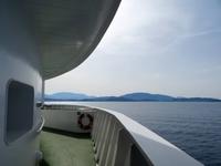 In der Seestraße zwischen Albanien und Korfu