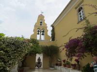 Im  Kloster von Paleokastritsa