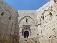 Innenhof im Castel del Monte