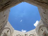 Innenhof im Castel del Monte