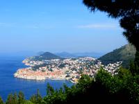 Blick auf die Bucht von Dubrovnik