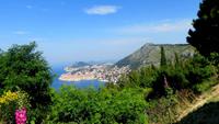 Blick auf die Bucht von Dubrovnik