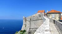 Spaziergang auf der Stadtmauer Dubrovniks