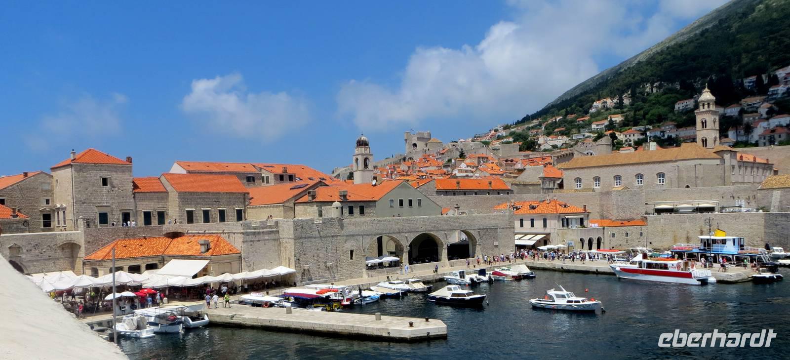 Im Hafen Dubrovniks