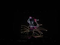 0069 Kreuzfahrt AIDAvita - Adria - Begrüßungsabend im Theater - Laser-Show