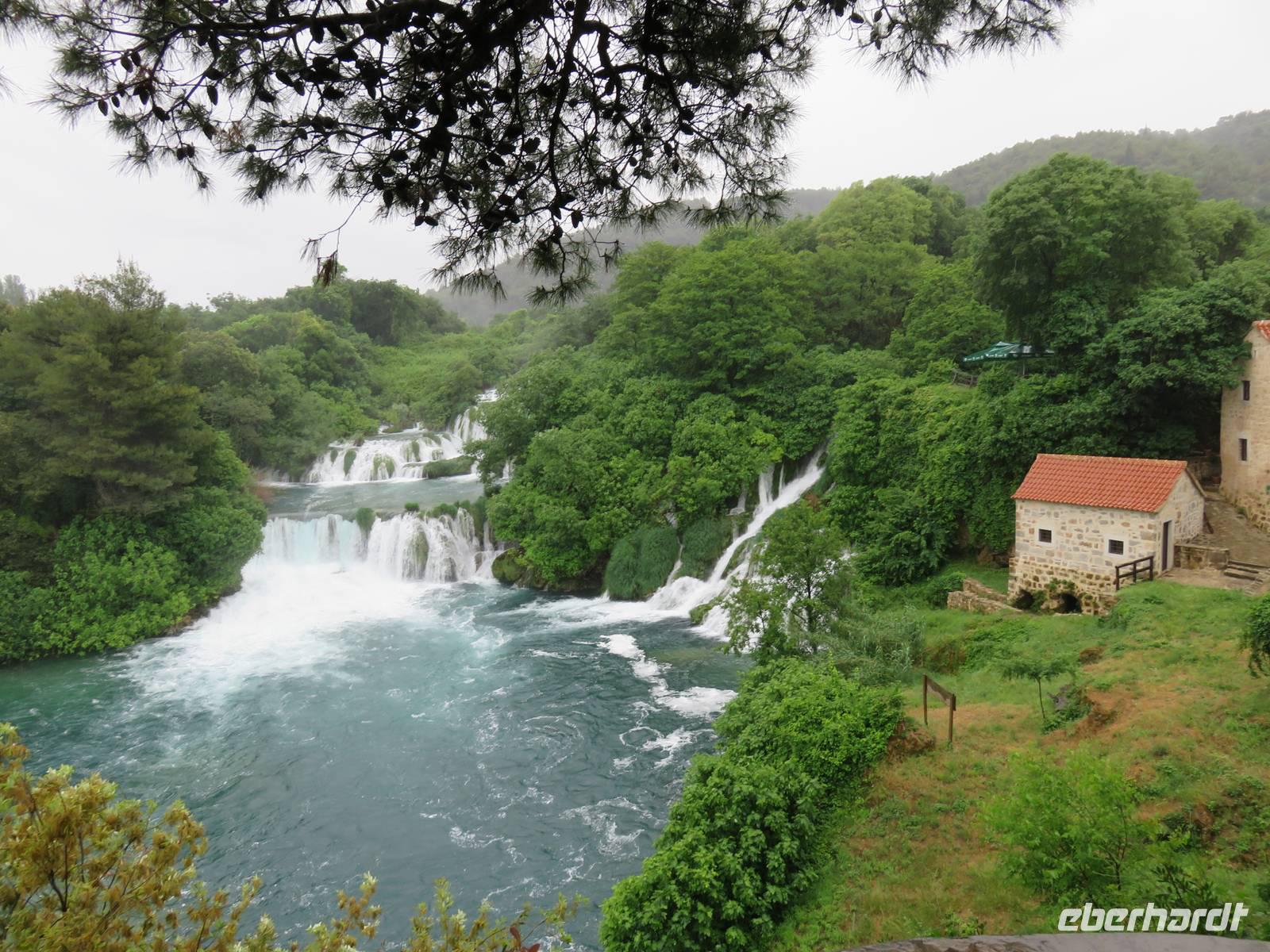334 Kreuzfahrt AIDAvita - Adria -  Ausflug zu den Krka-Wasserfällen