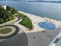 352 Kreuzfahrt AIDAvita - Adria -  Auslaufen aus Zadar - Gruß an die Sonne