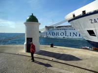 Im Hafen von Zadar