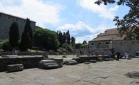 Römische Ausgrabungen an der Kathedrale San Giusto