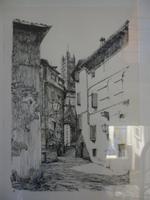 Hotel Chiusarelli in Siena, Zeichnung zu Siena