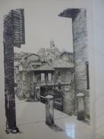 Hotel Chiusarelli in Siena, Zeichnung zu Siena