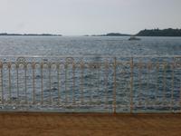 Blick vom Grandhotel Gardone Riviera