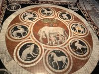 Bodenmosaik im Dom von Siena  &ndash; &copy; Heike Jack (Eberhardt TRAVEL)