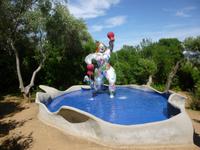 Tarotgarten von Niki de Saint Phalle und Team bei Capalbio