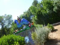 Tarotgarten von Niki de Saint Phalle und Team bei Capalbio, La Morte (Tod)