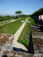 Garten Castel Gandolfo, Mittelterasse