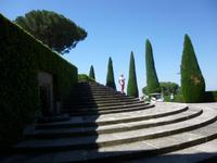 Garten Castel Gandolfo, Untere Terasse