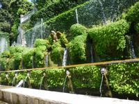 Villa d'Este, Tivoli, 100 Brunnen