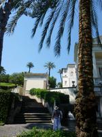 Vatikanische Gärten in Rom, Blick zur Akademie