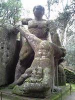 Heiliger Wald in Bomarzo, Herkules und Cacus oder der rasende Roland