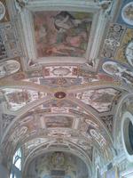 Villa Lante, Deckenfresko mit Grotesken und Illusionsmalerei im Casino