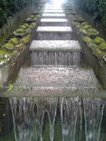 Villa Aldobrandini, Wassertreppe