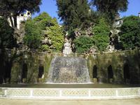 Villa d'Este in Tivoli, Ovaler Brunnen der Sybille
