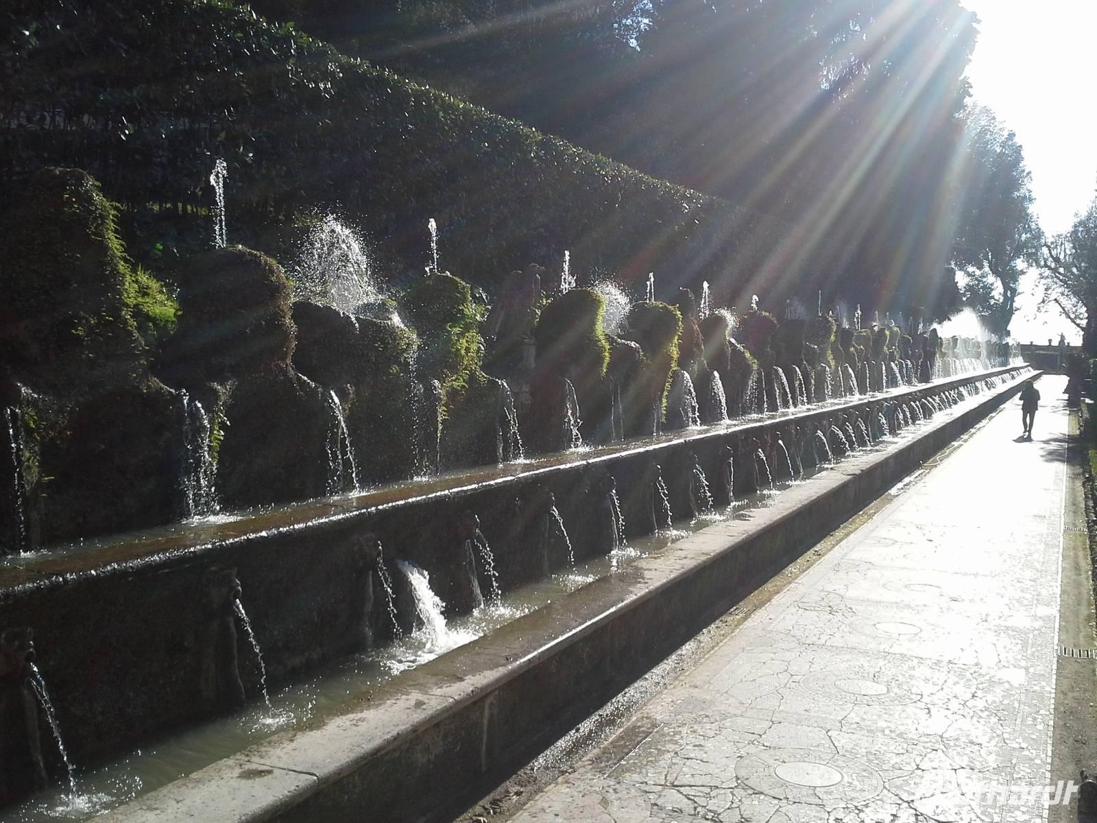 Villa d'Este, Tivoli, 100 Brunnen