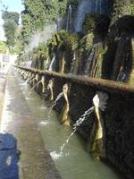 Villa d'Este, Tivoli, 100 Brunnen