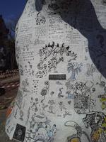 Tarotgarten von Niki de Saint Phalle und Team bei Capalbio, Mosaikdetail