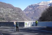 Staumauer im Versascatal