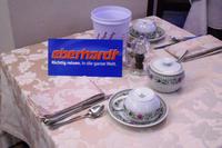 Frühstückstisch im Hotel