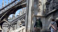 Mailänder Dom, auf dem Dach