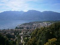 Blick auf Locarno und den Lago Maggiore