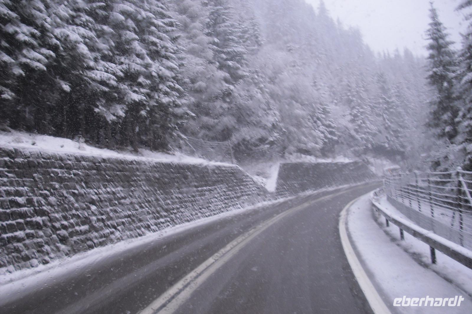 1. Mai 2017 nahe von San Bernardino (Winter in der Schweiz)
