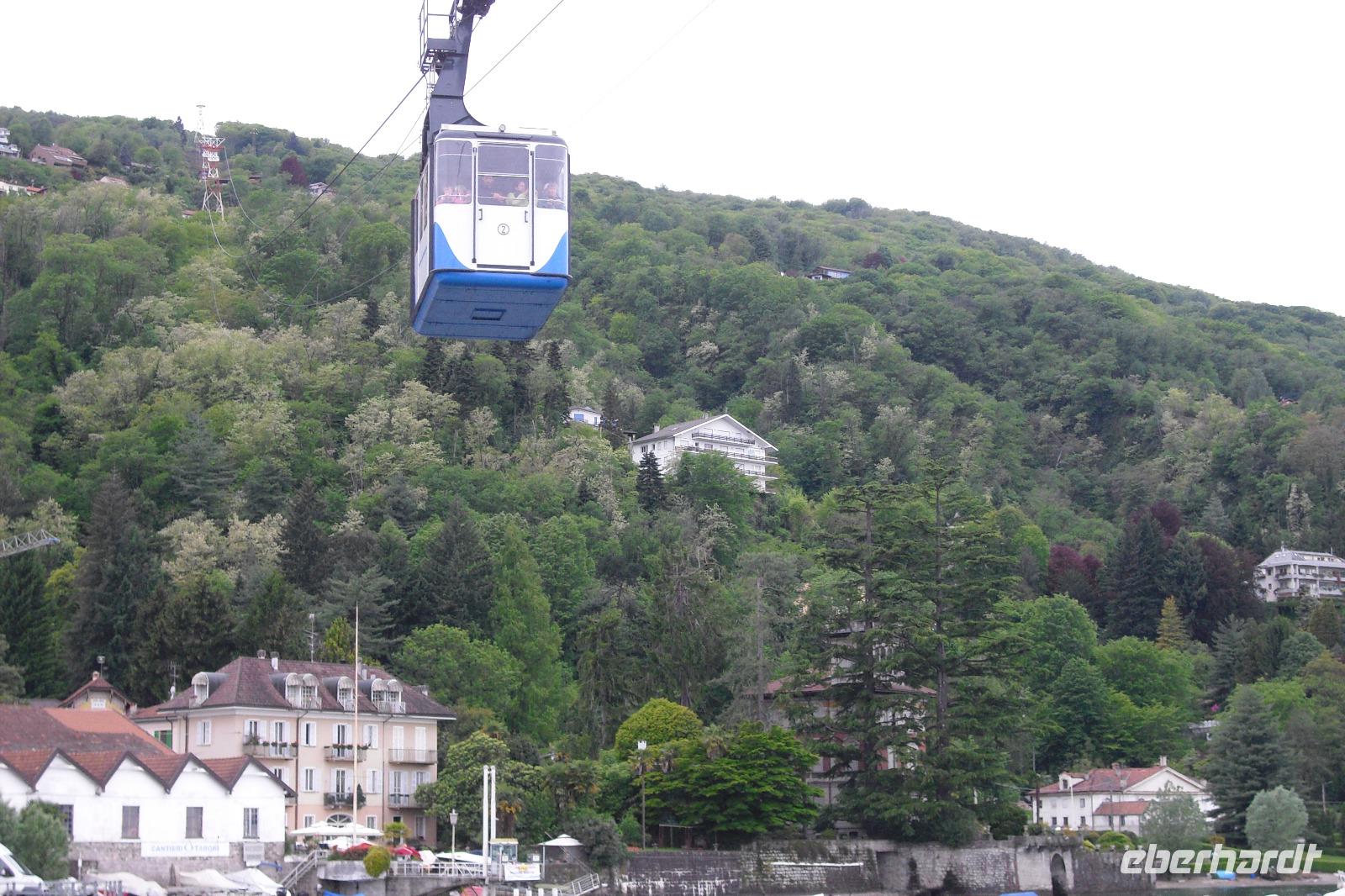 Seilbahn vom und zum Mottarone