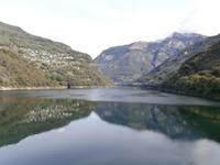 Verzascatal-an der Staumauer