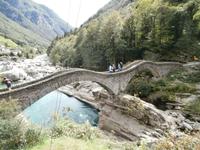 Verzascatal-Lavertezzo Römische Brücke