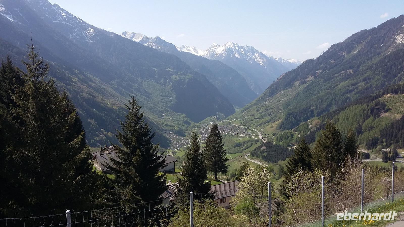Rückreise vom Lago Maggiore